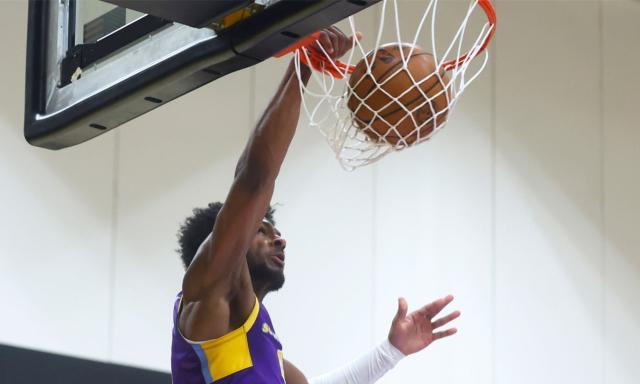 PP电子官网-布朗尼轰31分隔扣2米11中锋，詹皇：年轻的国王起飞